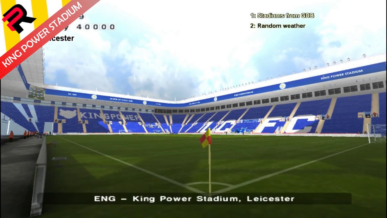 Pes 6 England King Power Stadium Leicester Leicester City F C Youtube