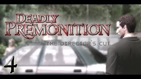 Deadly Premonition The Director