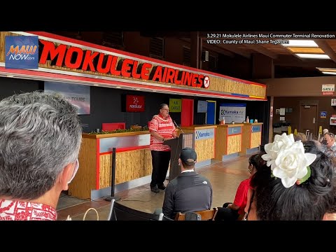 Mokulele Airlines Completes Maui Terminal Renovation