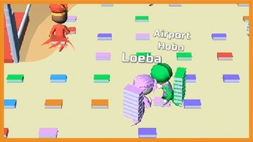 BRIDGE RACE MAX Level 🔴💯🟪 All Levels #Gameplay Android, iOS