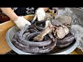 순대1인분 2000원! 엄청나게 주네요! 족발, 돼지꼬리, 편육 함께 파는 종필엄마 / blood sausage Sundae, Jokbal / korean street food