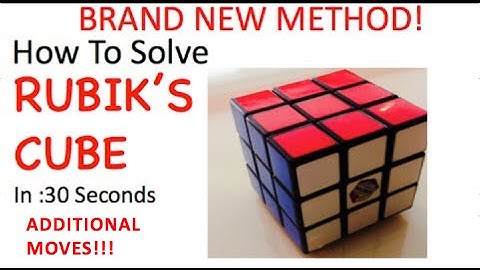 How To Solve Rubik