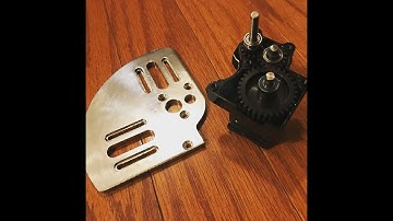 Mod1 Gearbox and Dual Motor Rustler plate