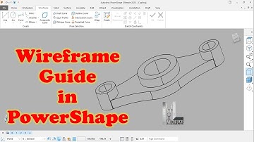 02: PowerShape 2020 tutorial for beginners creating Wireframe in Urdu / Hindi #PowerShape #CAD