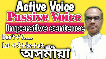 Passive Voice of Imperative Sentence(Details) | Active to Passive Voice of Imperative Sentence |