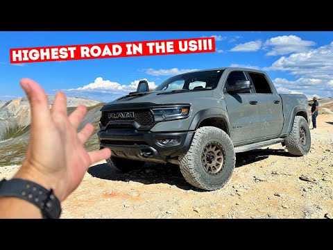 Can my New RAM TRX Conquer the Most DANGEROUS Trail in the United States?!? *14,000FT HIGH*