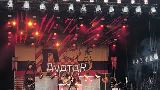 Avatar - Paint Me Red (live) @ FortaRock Nijmegen 2-6-2018