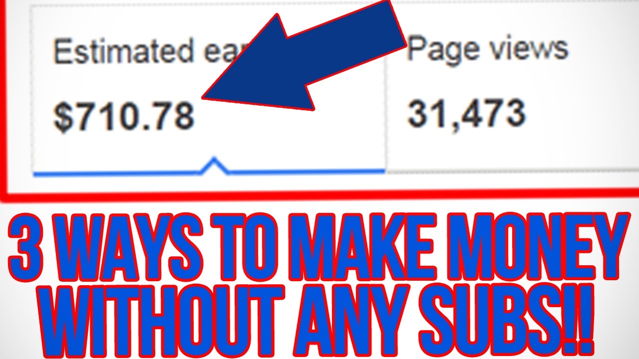 how do you make money with youtube subscribers