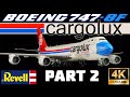 Revell Boeing 747-8F Cargolux Facemask 1/144. Part 2 (Eng sub)