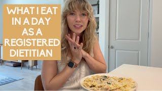 What I Eat in a Day for Easy Weight Loss | Registered Dietitian | Simple, High Protein Meals