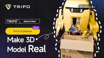Tripo Shop | Turn ANY Image/Text into REAL 3D Models INSTANTLY! (Print & Deliver)