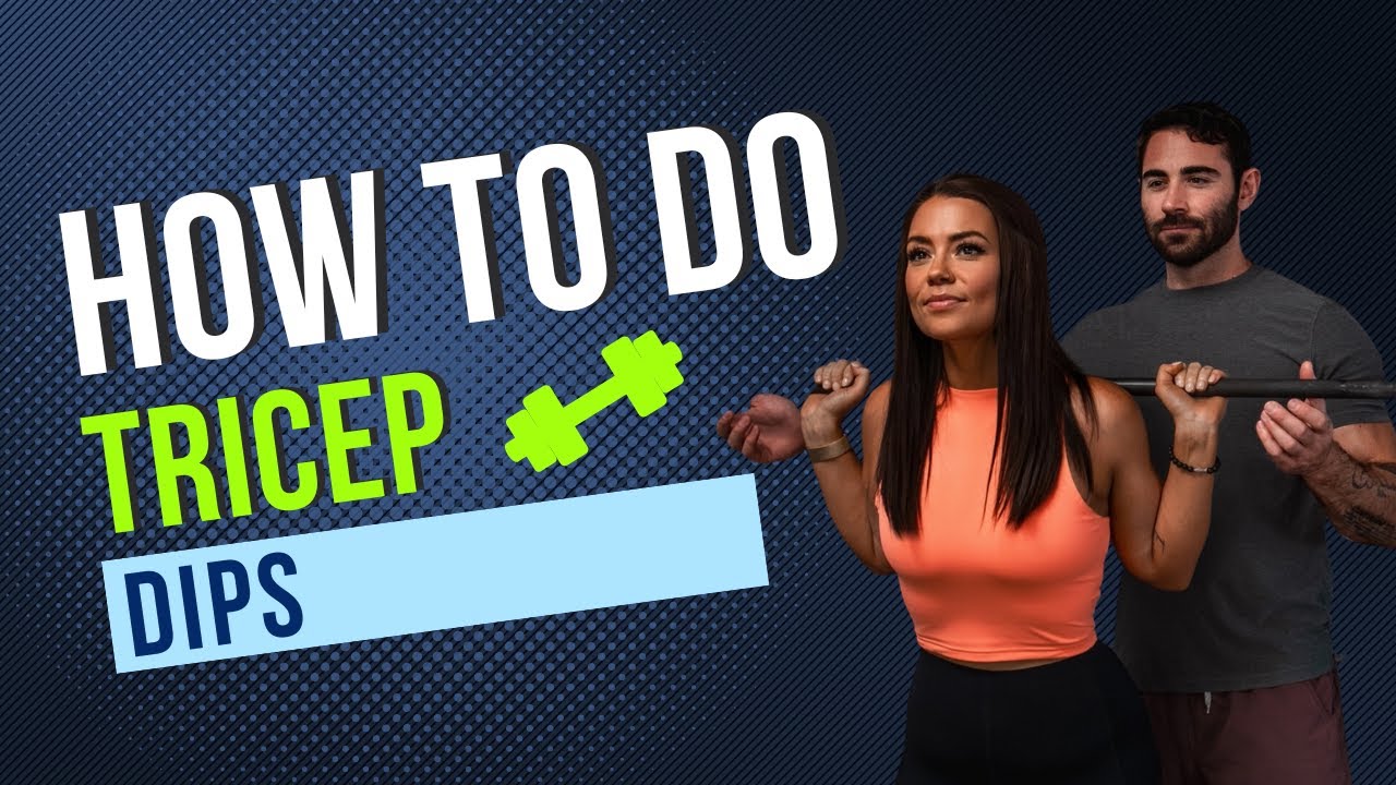 How to do tricep dips YouTube