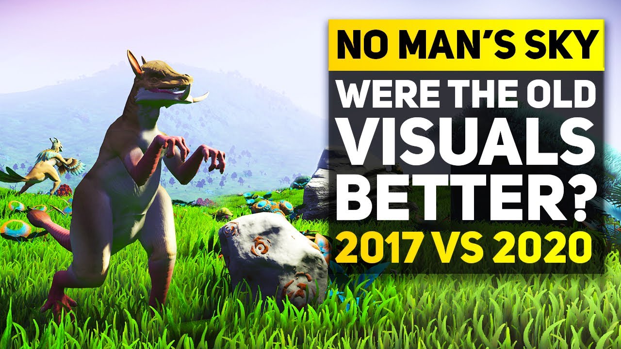 This Is How NO MAN'S SKY Used To Look Like | 4 Years Later and 30+ Updates (NMS Pathfinder vs Now)