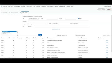 Working with system codes in OpenEMR