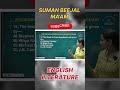 ✨ 📚 Literature Shorts by Suman Ma’am | Quick & Smart Learning ✨