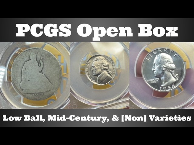 PCGS Open Box - Low Ball, Mid-Century Modern, & [Non] Varieties