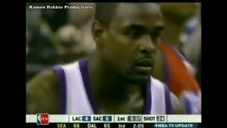 Chris Webber - 26 pts, 12 reb, 4 ast vs Clippers (2003-2004)