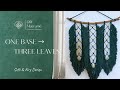 DIY Macramé Leaves Wall Hanging | Step-by-Step Tutorial