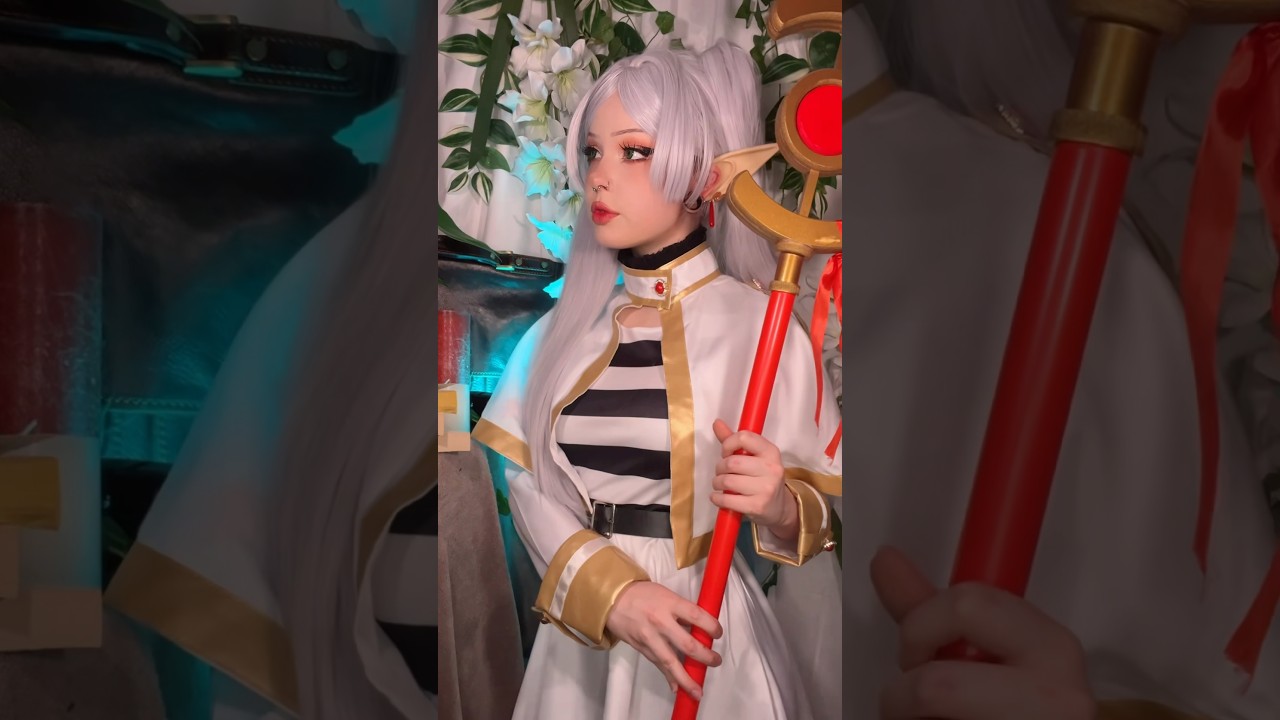 have you watch/read Frieren ?? #cosplayer #cosplay #makeup #anime #manga #frieren