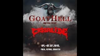 Goathell Metal Fest Open Air 2019 With Pestilence And Crisalide 05072019 And More...