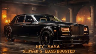 David Guetta ~ Hey Mama (ERS Remix) Nicki Minaj,Bebe | Slowed & Bass Boosted | Dreamy Reverb Vibez