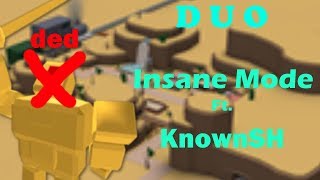 Duo Badlands Insane Mode, Ft. KnownSH | Tower Defense Simulator.