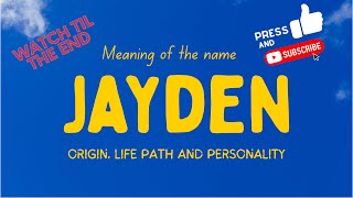 Meaning of the name Jayden. Origin, life path & personality. screenshot 5