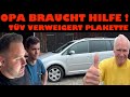 Alter Pizzakarton repariert Touran ! Pfusch ? #RostOhneEnde