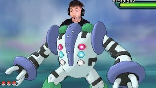 He Tried Regular Pokeballs On This Shiny Regigigas