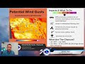 2/19 Forecast Update: High Wind Watch For Parts of California & Arizona