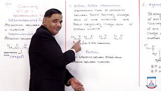 Class 9 - Chemistry - Chapter 4 - Lecture 4 - Intermolecular Forces - Allied Schools