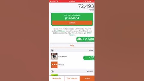 App Nana invite code
