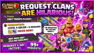 This Clan is Insane 😱 in Donating | Clash of Clans