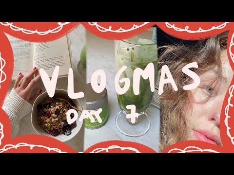 VLOGMAS 2020🎄vegan nachos, matcha, and a spirituality chat ✨