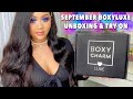 SEPTEMBER 2020 BOXYLUXE  🔥  BOXYCHARM UNBOXING & TRY ON || BEAUTY BOX REVIEW || BEST LUXE 🤭 ?!