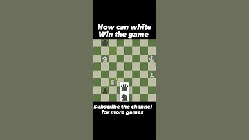 How can white win the game #chess #puzzles #shorts