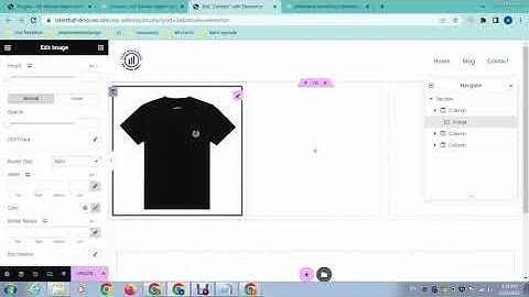 How to add a border around the image in elementor wordpress