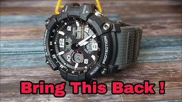 CASIO G-SHOCK GSG100 MUDMASTER!