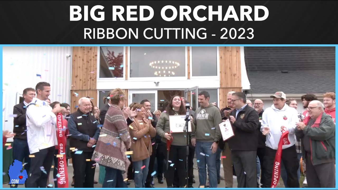 Big Red Orchard Ribbon Cutting - 2023 