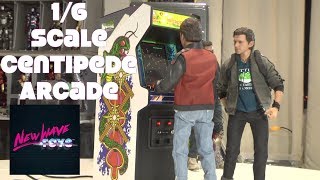 New Wave Toys Centipede 1/6 scale arcade unboxing Replicade One Sixth Atari