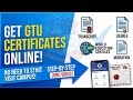 GTU Student Support Section Guide | How to Apply All Certificates Online Full Process in one video 🔥