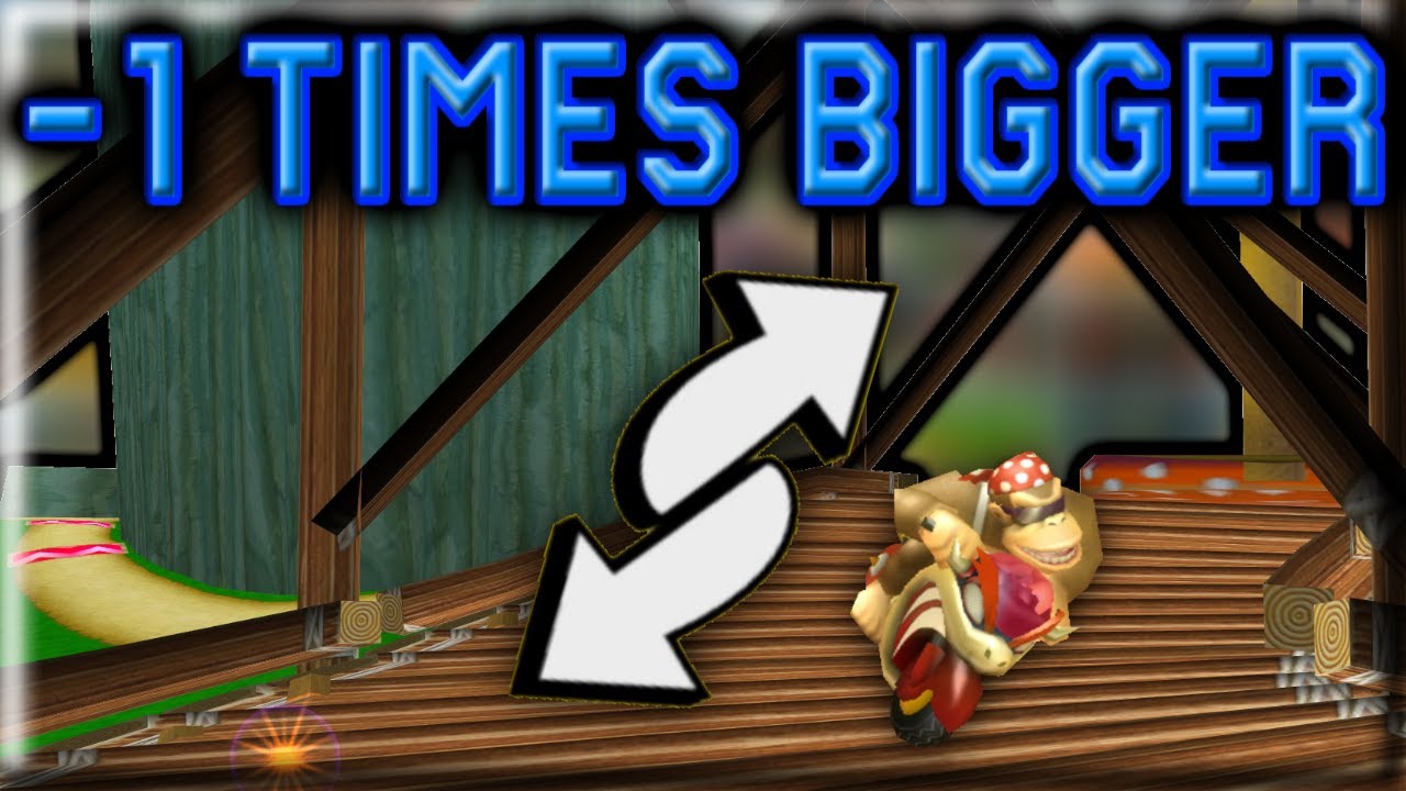 Я перевернул все трассы Mario Kart для Wii ВВЕРХ НОГАМИ! Но возможно ли это? (-1 раз больше!)