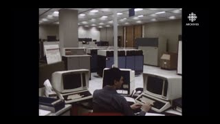 En 1984, la révolution informatique et les craintes pour les emplois