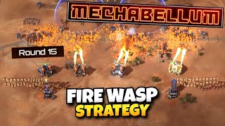 ONE OF THE BEST MATCHES I HAVE EVER SEEN! (Fire Wasp Build) | Mechabellum Gameplay Review