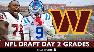 Commanders Draft Grades: Washington Picks Trey Amos At Pick #61 In Round 2 | 2025 NFL Draft