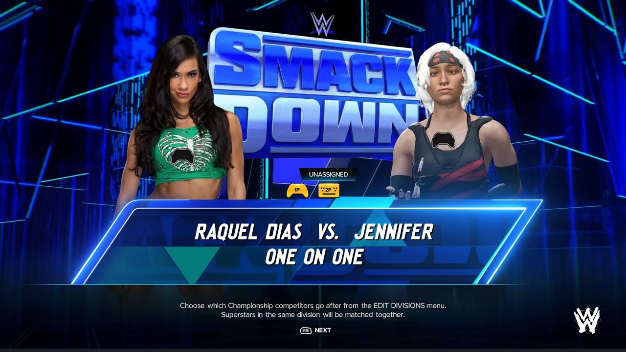 BWF- (SMACKDOWN) Raquel Dias vs Jennifer
