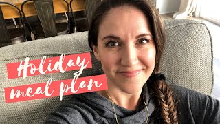 Holiday Meal Planning // Lots of Recipes!!!!!