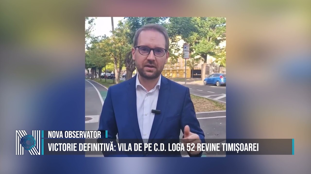 Victorie definitivă: vila de pe C.D. Loga 52 revine Timișoarei