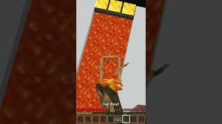 🔥 Lava Boat Clutch in Minecraft PE (Keyboard and Mouse) by #MCPE #iosmethod #technobladeneverdies