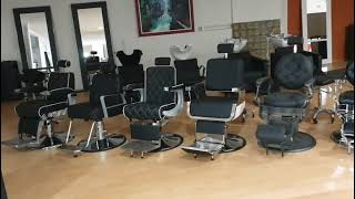 fauteuil barbier pour barber shop by destockcoiff.com